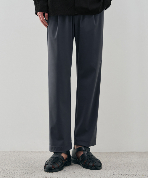 [Fashion Planet X Drawfit] Cooling Relaxed Tapered Banding Pants [D ...