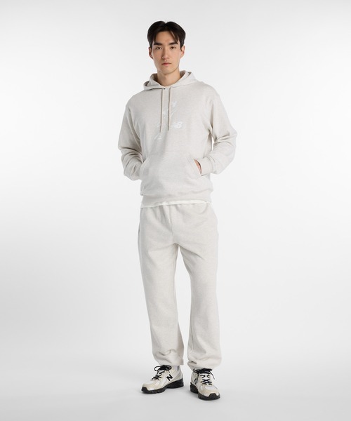 NEW BALANCE(ニューバランス)の「大谷翔平オールウェイズオンロゴパンツ(スウェットパンツ・メンズ・ネイビー/ブラック/アイボリー・SMALL/MEDIUM/LARGE/X-LARGE/XX-LARGE/XXX-LARGE)」の16枚目の写真