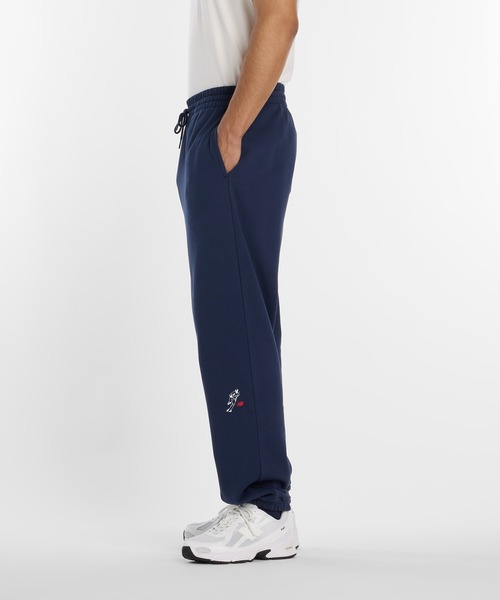 NEW BALANCE(ニューバランス)の「大谷翔平オールウェイズオンロゴパンツ(スウェットパンツ・メンズ・ネイビー/ブラック/アイボリー・SMALL/MEDIUM/LARGE/X-LARGE/XX-LARGE/XXX-LARGE)」の17枚目の写真