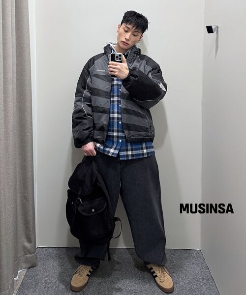 PHYPS MOTORCYCLE(フィップスモーターサイクル)の「Warm up Puffer Jacket_Black(ダウンジャケット/コート・レディース・その他・SMALL/MEDIUM/LARGE/X-LARGE/XX-LARGE)」の10枚目の写真