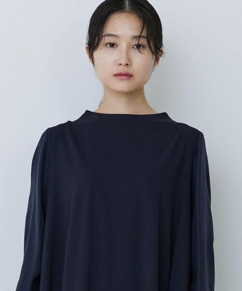 conges payes ADIEU TRISTESSE(コンジェ ペイエ アデュートリステス)の「ジャカードスリープワンピース(ワンピース・レディース・ネイビー/ブラック・L/M)」の17枚目の写真