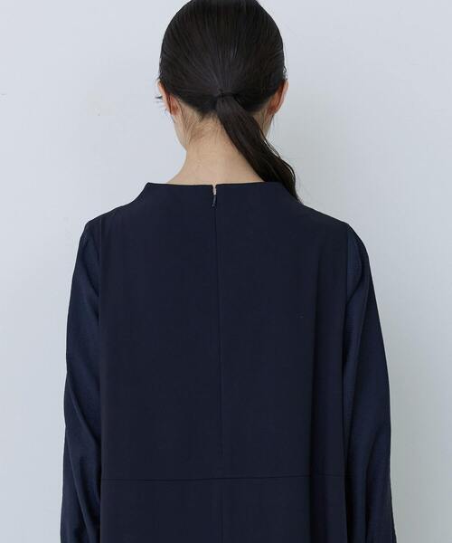 conges payes ADIEU TRISTESSE(コンジェ ペイエ アデュートリステス)の「ジャカードスリープワンピース(ワンピース・レディース・ネイビー/ブラック・L/M)」の18枚目の写真