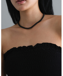 ANOTHERLAYER（アナザーレイヤー）の「Black Onyx Necklace (Silver925)（ネックレス）」