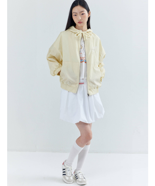 OPENING SUNSHINE(オープニングサンシャイン)の「ピンタックバルーンミニスカートホワイト(スカート・レディース・その他・SMALL/MEDIUM)」の6枚目の写真