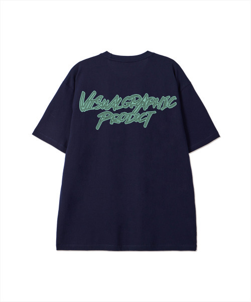 BY.L(バイエル)の「コンツアーグラフィティロゴ半袖Tシャツネイビー(Tシャツ/カットソー・メンズ・その他・MEDIUM/LARGE/X-LARGE)」の1枚目の写真