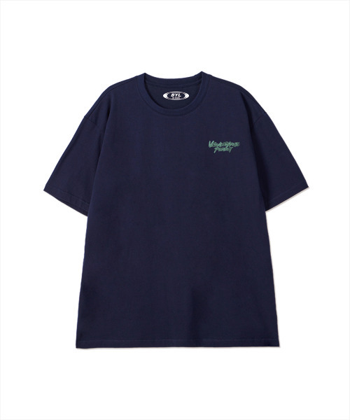 BY.L(バイエル)の「コンツアーグラフィティロゴ半袖Tシャツネイビー(Tシャツ/カットソー・メンズ・その他・MEDIUM/LARGE/X-LARGE)」の2枚目の写真