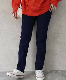 スキニー 裏起毛 デニム パンツ カジュアル レディース スリム スキニーパンツ 裏起毛 暖かい 秋 冬 秋冬 シンプル 無地 大人 ボトムス シンプル おしゃれ 美脚 オフィスカジュアル オフィス ラフ