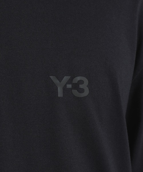 Y-3（ワイスリー）の「Y-3 LOGO LONG SLEEVE TEE（Tシャツ/カットソー・メンズ・ブラック・X-LARGE/LARGE/MEDIUM/SMALL/X-SMALL/XX-SMALL/XX-LARGE）」の5枚目の写真