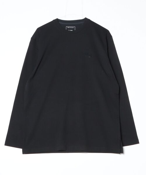 Y-3（ワイスリー）の「Y-3 LOGO LONG SLEEVE TEE（Tシャツ/カットソー・メンズ・ブラック・X-LARGE/LARGE/MEDIUM/SMALL/X-SMALL/XX-SMALL/XX-LARGE）」の4枚目の写真