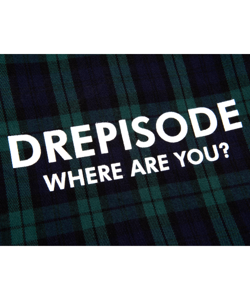 DREPISODE(ドレピソード)の「DQCロゴフランネルチェッククロスバッグDL18-GR(メッセンジャーバッグ・レディース・その他・FREE)」の6枚目の写真