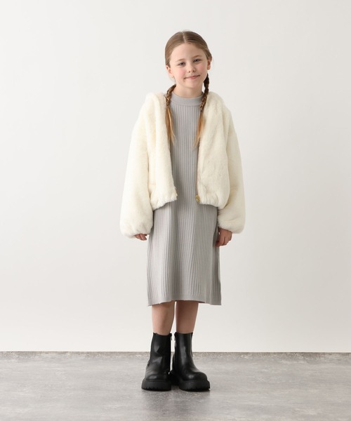 GLOBAL WORK(グローバルワーク)の「トクトク2setワンピース*ビスチェ/617672(ワンピース・キッズ・グレー系その他/ホワイト・140cm/130cm/160cm/150cm)」の16枚目の写真