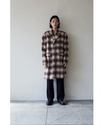 CRUSHAGAIN（クラッシュアゲイン）の「ブラウンモヘアコート（チェスターコート）」