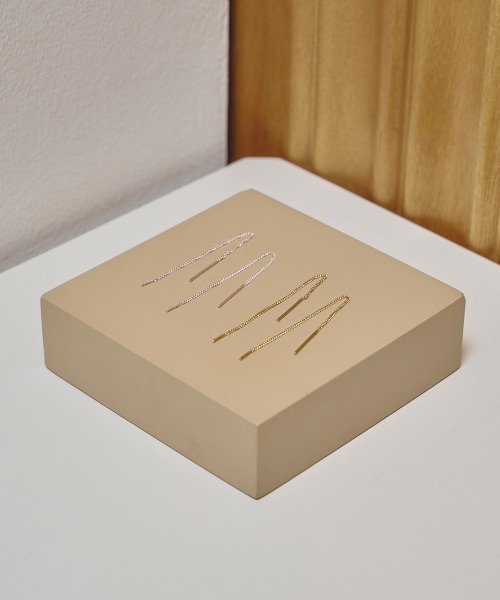 TODAYFUL（トゥデイフル）の「Long Chain Pierce（Silver925）（ピアス（両耳用）・レディース・シルバー/ゴールド・FREE）」の5枚目の写真