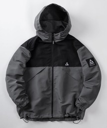 GERRY（ジェリー）の「【70】【GERRY/ジェリー】ワンポイントロゴ刺繍 バイカラー マウンテンパーカー/フードジャケット/ドローコード（マウンテンパーカー）」