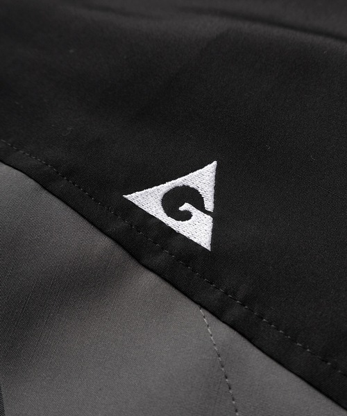 GERRY(ジェリー)の「【70】【GERRY/ジェリー】ワンポイントロゴ刺繍 バイカラー マウンテンパーカー/フードジャケット/ドローコード(マウンテンパーカー・メンズ・グレイッシュベージュ/チャコールグレー/ブラック/カーキ・M/L/XL)」の12枚目の写真