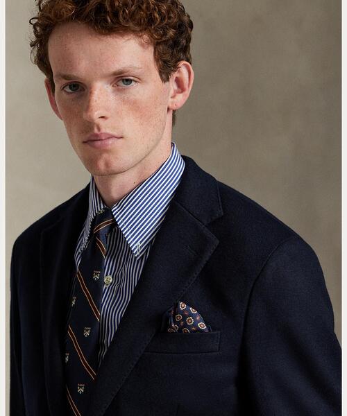 セール】Polo ソフト モダン ニット フランネル ジャケット