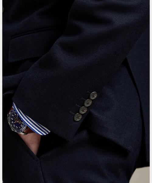 セール】Polo ソフト モダン ニット フランネル ジャケット