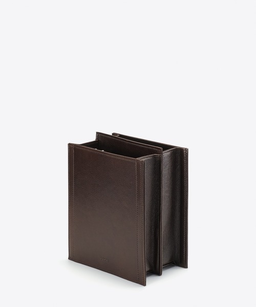 BIGOTRE（ビゴター）の「【BIGOTRE】DELIVERY（ショルダーバッグ・レディース・ブラウン/ブラック・ONE SIZE）」の6枚目の写真