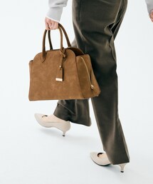 UNTITLED | スエード調ZIPトート(トートバッグ)