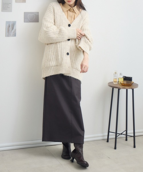 RU.TI.LE(ルチル)の「【RU.TI.LE】オーバーカラーシャツ(シャツ/ブラウス・レディース・ラベンダー/ホワイト/ベージュ・MEDIUM)」の13枚目の写真
