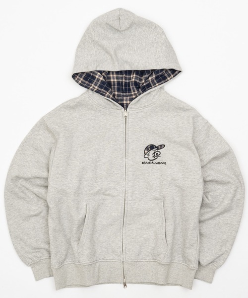 punchbike reversiblehoodie / パンチバイクリバーシブルパーカー
