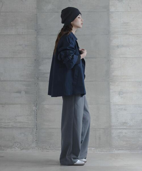 URBAN RESEARCH Sonny Label（アーバンリサーチサニーレーベル）の「撥水ショートトレンチコート（トレンチコート・レディース・ネイビー/ベージュ・38/36）」の15枚目の写真