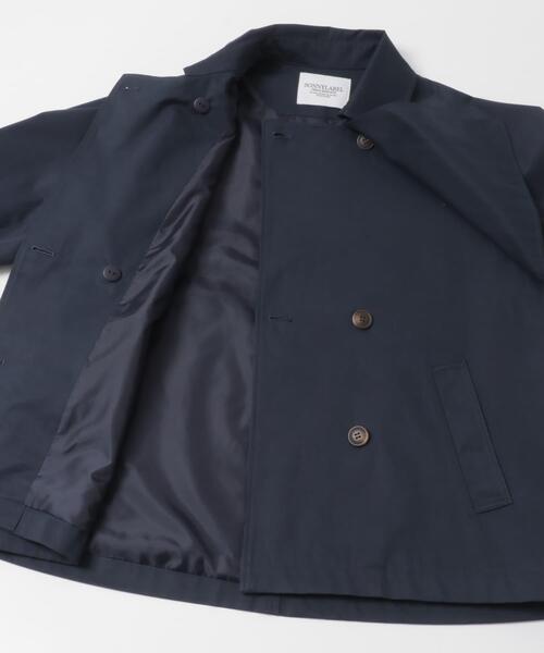 URBAN RESEARCH Sonny Label（アーバンリサーチサニーレーベル）の「撥水ショートトレンチコート（トレンチコート・レディース・ネイビー/ベージュ・38/36）」の8枚目の写真