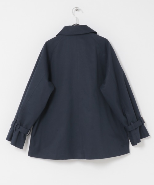 URBAN RESEARCH Sonny Label（アーバンリサーチサニーレーベル）の「撥水ショートトレンチコート（トレンチコート・レディース・ネイビー/ベージュ・38/36）」の22枚目の写真