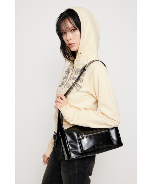 LAGUA GEM（ラグアジェム）の「LANDSCAPE USEFUL バッグ（ショルダーバッグ・レディース・ブラック/ライトイエロー・FREE）」の7枚目の写真