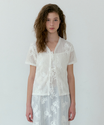 Wildflower Lace cardigan (ivory)