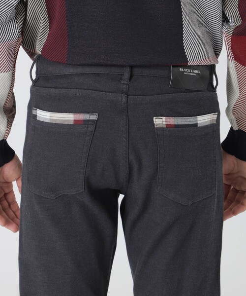 BLACK LABEL CRESTBRIDGE(ブラックレーベル・クレストブリッジ)の「ダブルフェイスクレストブリッジチェックデニム(デニムパンツ・メンズ・ブルー/チャコールグレー・S/M/XL/L)」の7枚目の写真