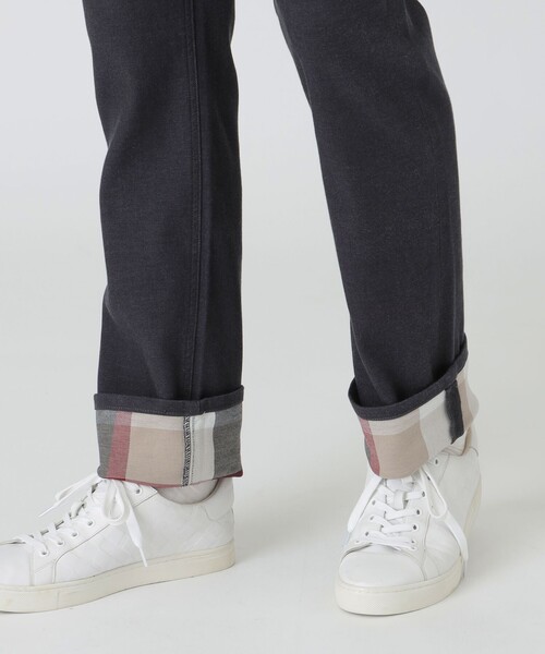 BLACK LABEL CRESTBRIDGE(ブラックレーベル・クレストブリッジ)の「ダブルフェイスクレストブリッジチェックデニム(デニムパンツ・メンズ・ブルー/チャコールグレー・S/M/XL/L)」の9枚目の写真