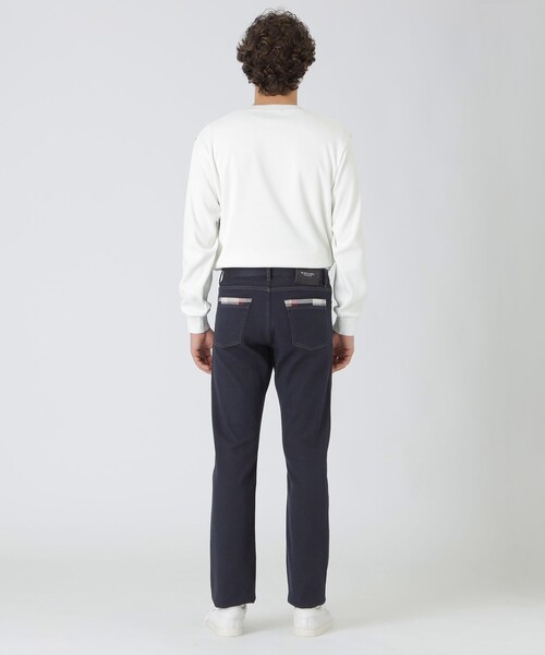 BLACK LABEL CRESTBRIDGE(ブラックレーベル・クレストブリッジ)の「ダブルフェイスクレストブリッジチェックデニム(デニムパンツ・メンズ・ブルー/チャコールグレー・S/M/XL/L)」の14枚目の写真