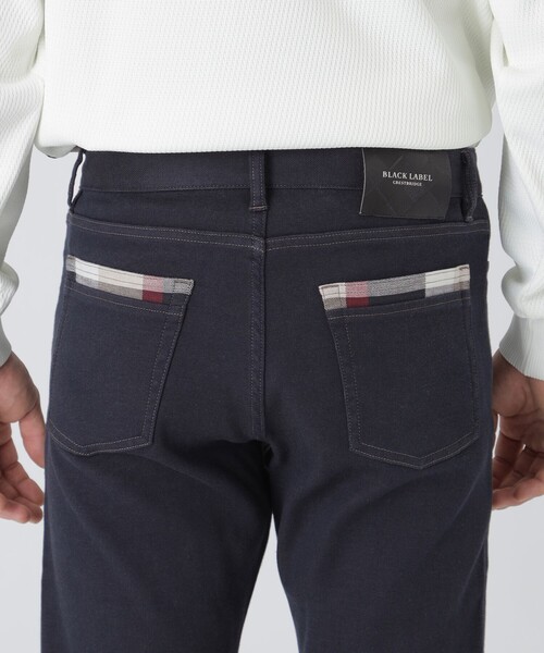 BLACK LABEL CRESTBRIDGE(ブラックレーベル・クレストブリッジ)の「ダブルフェイスクレストブリッジチェックデニム(デニムパンツ・メンズ・ブルー/チャコールグレー・S/M/XL/L)」の16枚目の写真