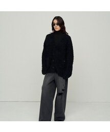 FUZZY OVERSIZED CARDIGAN