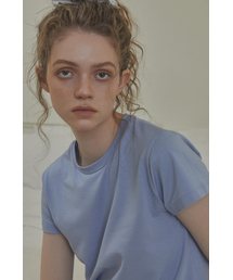 LR CROPPED T-SHIRT_BLUE