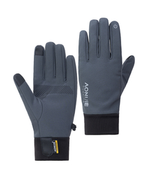 AONIJIE（オウニーツィエ）の「クレバーG8 グレー 防寒ランニンググローブ（手袋）」