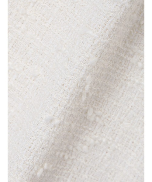 anuans（アニュアンス）の「ツイードシングルオーバージャケット（その他アウター・レディース・アイボリー・F）」の6枚目の写真