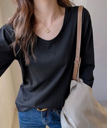 c.u.l（シーユーエル）の「シンプル ロンティー クルーネック インナーカットソー culw870（Tシャツ/カットソー）」