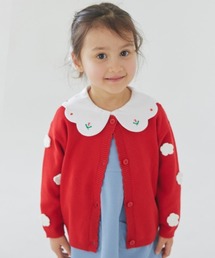 moimoln（モイモルン）の「フラワーニット長袖カーディガン（カーディガン/ボレロ）」