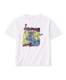 AIRWALK（エアウォーク）の「エアウォーク 【AIRWALK 】× ホームゲーム 【HOMEGAME】- Tシャツ【SS TEE WHITE HGAW2404】（Tシャツ/カットソー）」