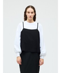 mizuiro ind クルーネックサロペット（サロペット/オーバーオール