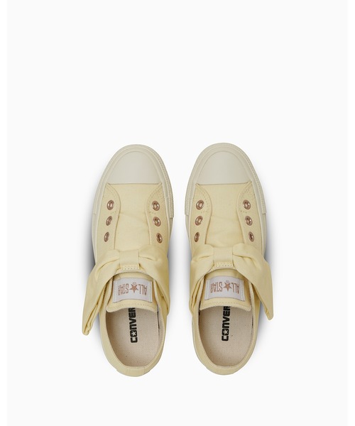 CONVERSE ALL STAR（コンバースオールスター）の「ALL STAR RIBBONSTRAP PG OX / オールスター　リボンストラップ　ＰＧ　ＯＸ（スニーカー・レディース・クリーム・6/5.5/5/4.5/4/3.5/3）」の5枚目の写真