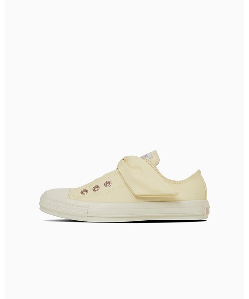 CONVERSE ALL STAR（コンバースオールスター）の「ALL STAR RIBBONSTRAP PG OX / オールスター　リボンストラップ　ＰＧ　ＯＸ（スニーカー・レディース・クリーム・6/5.5/5/4.5/4/3.5/3）」の2枚目の写真
