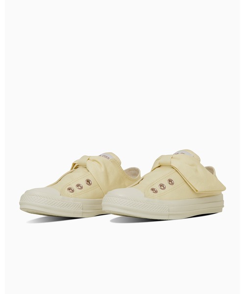 CONVERSE ALL STAR（コンバースオールスター）の「ALL STAR RIBBONSTRAP PG OX / オールスター　リボンストラップ　ＰＧ　ＯＸ（スニーカー・レディース・クリーム・6/5.5/5/4.5/4/3.5/3）」の10枚目の写真