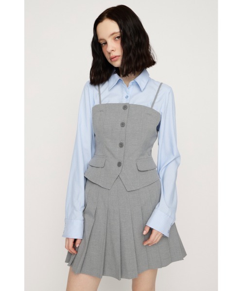 SLY（スライ）の「SIMPLY MINI PLEATS SKORT シンプリーミニプリーツ