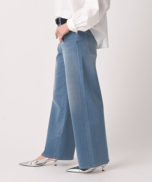 UNTITLED（アンタイトル）の「【新作デニム/快適に美シルエット見せ】MAKE×DENIM WIDE（デニムパンツ・レディース・ブルー/ブルー系その他・00/01/02/03/04/42/44/46/48/50）」の10枚目の写真