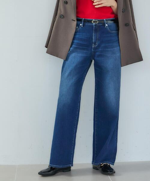 UNTITLED（アンタイトル）の「【新作デニム/快適に美シルエット見せ】MAKE×DENIM WIDE（デニムパンツ・レディース・ブルー/ブルー系その他・00/01/02/03/04/42/44/46/48/50）」の12枚目の写真