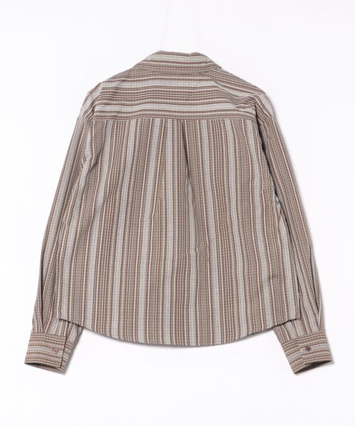 nemne store(ネンネストア)の「チェックリボンレースptブラウス(シャツ/ブラウス・レディース・ブラック系/ブラウン系/サックスブルー系・SMALL/MEDIUM)」の8枚目の写真