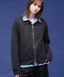 selle glant | HIGHGAGE ZIP KNIT SHIRT/ハイゲージジップニットシャツ(ニット/セーター)